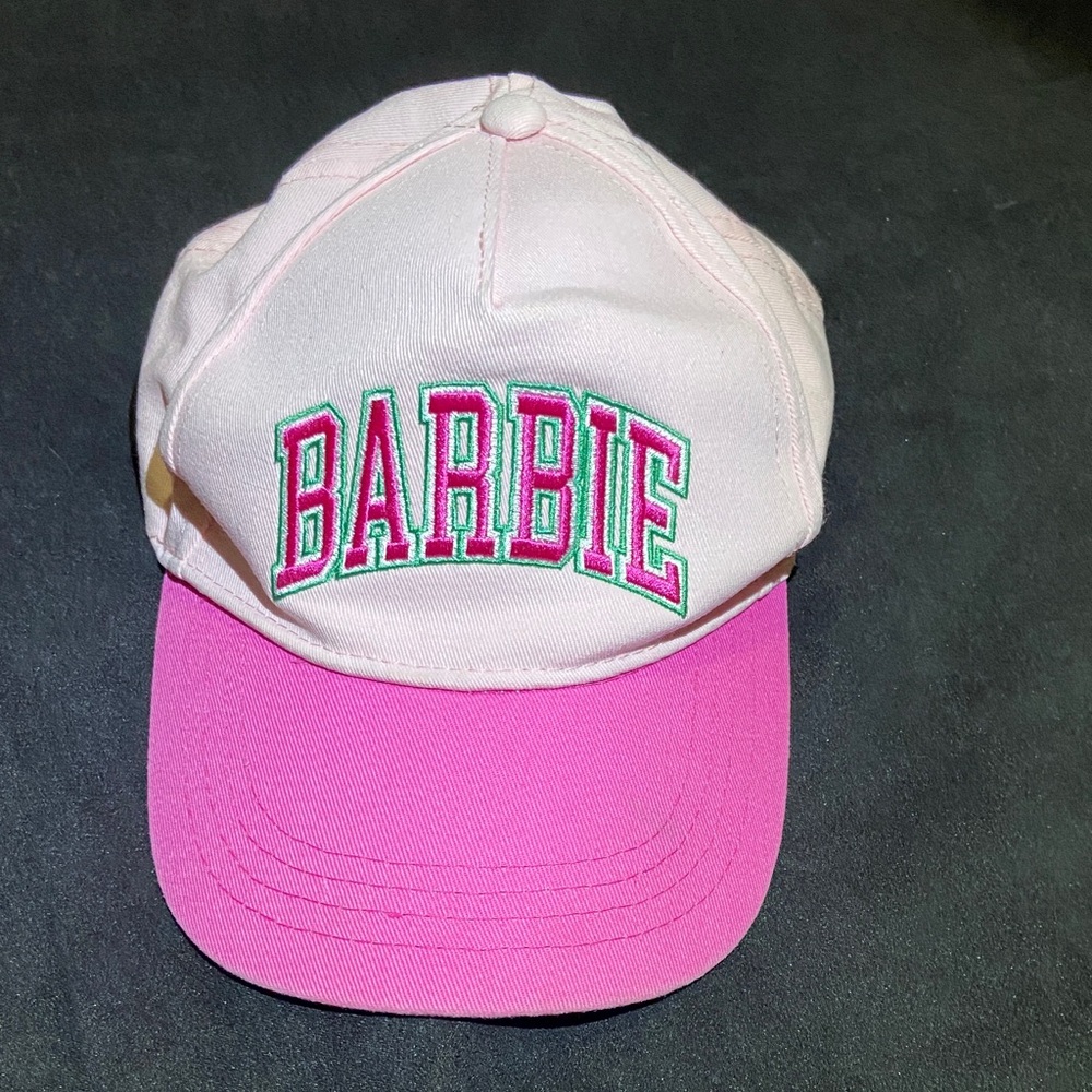Barbie Light Pink and Hot Pink Kids Hat